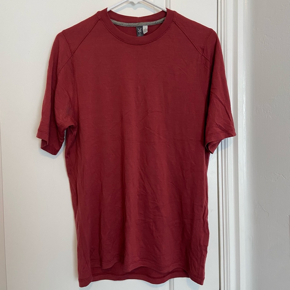 Men’s ibex 100% Merino Wool T-Shirt